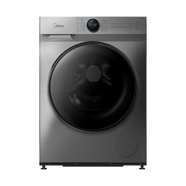 Front Load Washing Machine With Wi-Fi - Midea 9.0KG Steam Wash Titanium Carousel 1