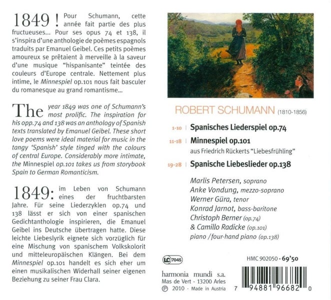 Schumann: Spanische Liebeslieder Op. 138 / Gura Carousel 2