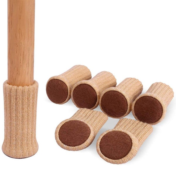 Chair Leg Socks High Elastic Chair Leg Floor Protectors with Carousel 7