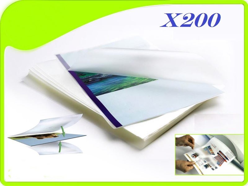 A5 Laminating Pouches Film 200PCS - Brand New Carousel 1