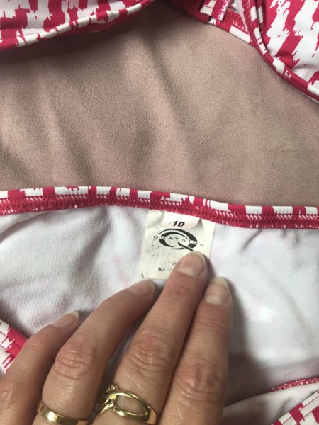 Red and white bikini size8-10 Carousel 3
