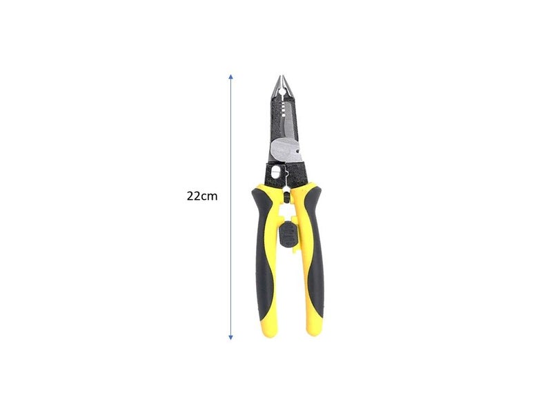 PTN 7in1 Wire Stripper Plier Cable Crimper Cutting Scissor Terminal Tool Cutter Carousel 3