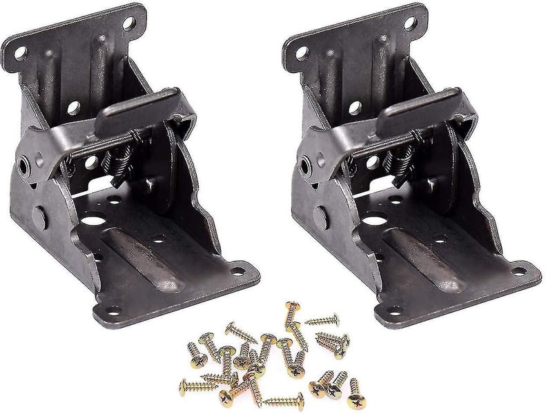 2pcs Self-locking Hinges, Folding Bracket Bracket Leg Fittings And Corner Brace, Carousel 1