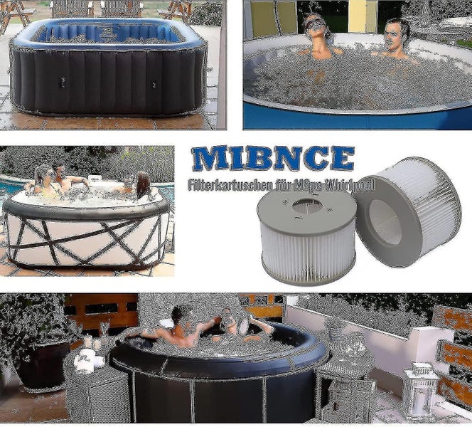 8Packs Of Replacement Filter Cartridges For Mspa Carousel 2