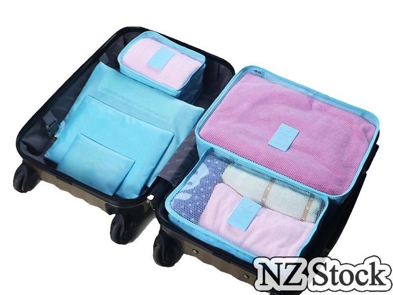 Travel Organiser Storage Bag 6PCS Carousel 1