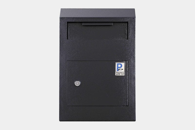 Protex Wall Mount Drop Box - WDS-150 (Black) Carousel 1