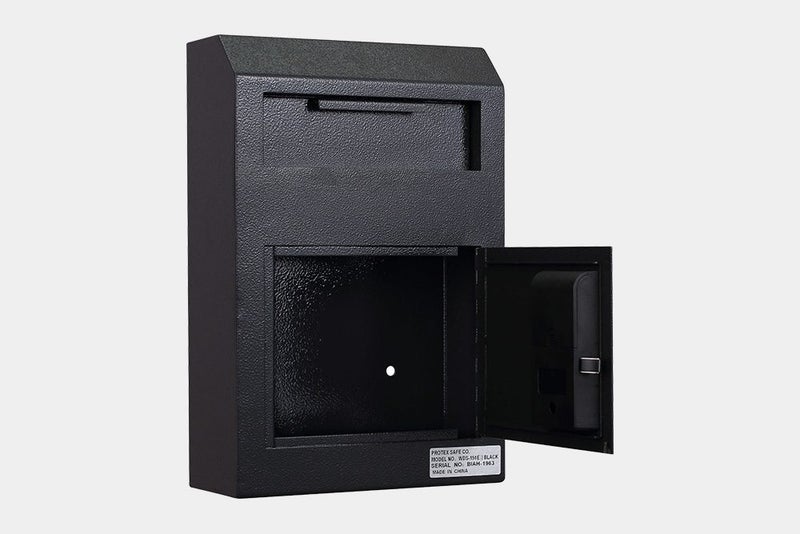 WDS-150E BLK - Protex Wall Mount Drop Box Electronic (Black) Carousel 3