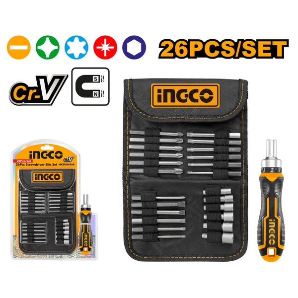 SCREWDRIVER BIT SET 26PC Carousel 1