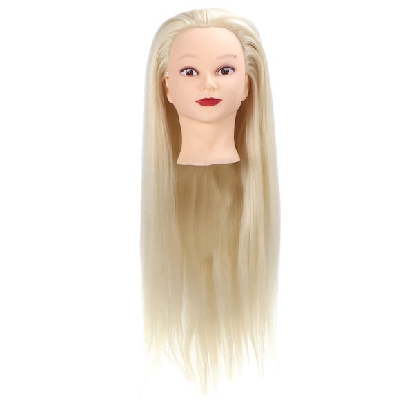 Professional Mannequin Head Hairdresser Training Head Hair Training Head Carousel 3