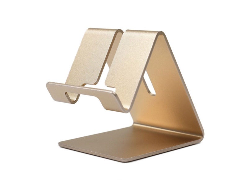 Desktop Phone Holder Aluminum Stand For iPhone, Samsung, Tablet (A02 Silver) Carousel 18