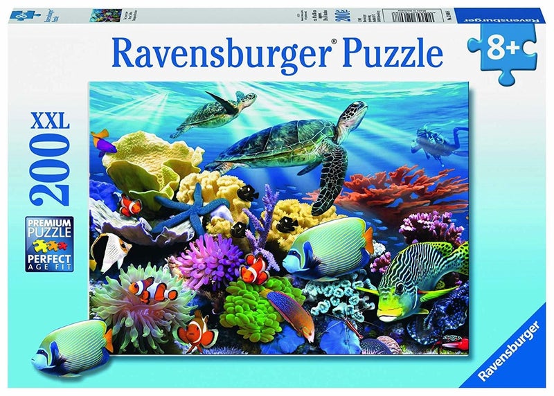 Ravensburger Puzzle 200pc XXL - Ocean Turtles Carousel 1