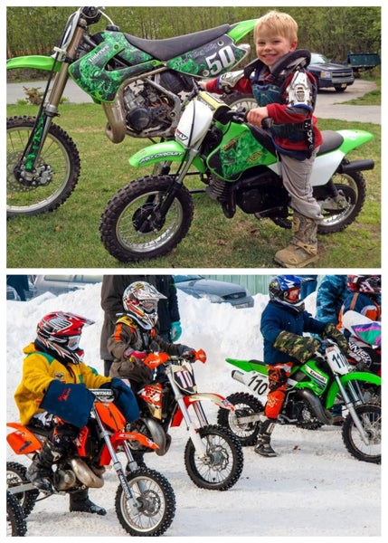 MINI MOTOR DIRT BIKE KIDS POCKET 2 STROKE MOTORCYCLE MONKEY ATV TOYS 49CC Carousel 6