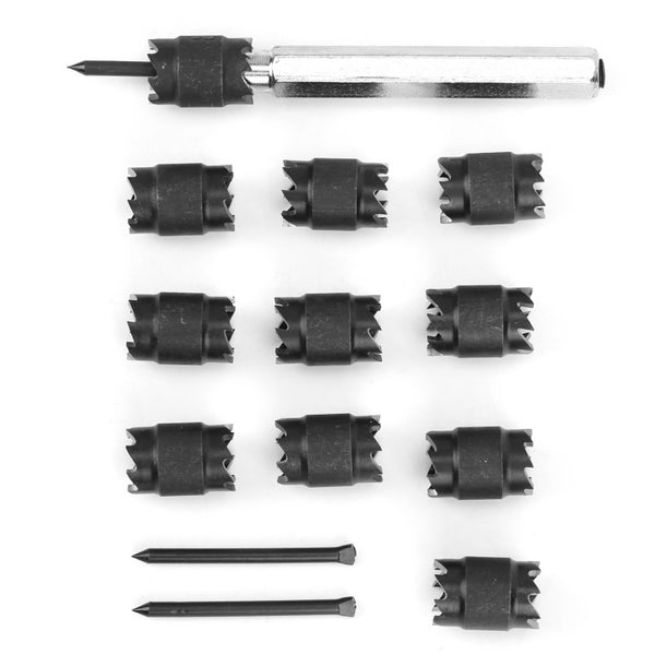 3/8 Spot Weld Cutter Set Steel Rotary Spotweld Remover Bit Double-Sided Carousel 1