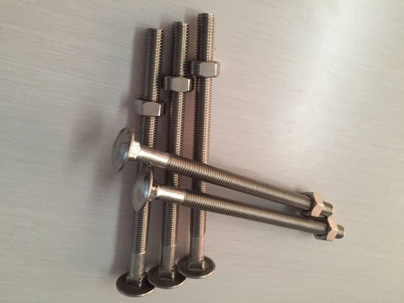 Coach Bolts Stainless Steel 316, M10 x 100mm (10sets) Carousel 2