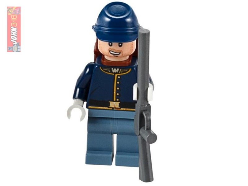 RARE CAVALRY SOLDIER + BONUS ITEMS - AWESOME LONE RANGER LEGO MINIFIGURE Carousel 1