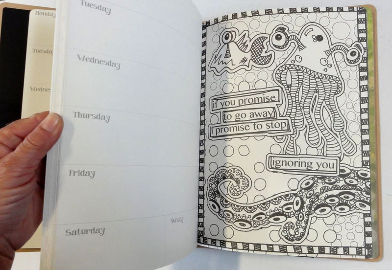 Dyan Reaveley Dylusions Creative Dyary Large - 56 Pages - DYJ61090-B Carousel 9