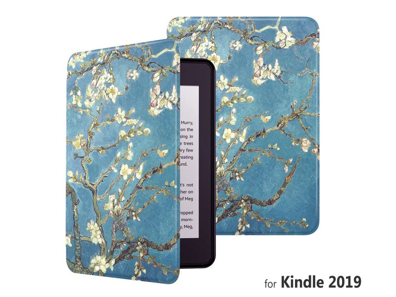 Kindle 2019 Case Cover, Apricot Blossom Carousel 1