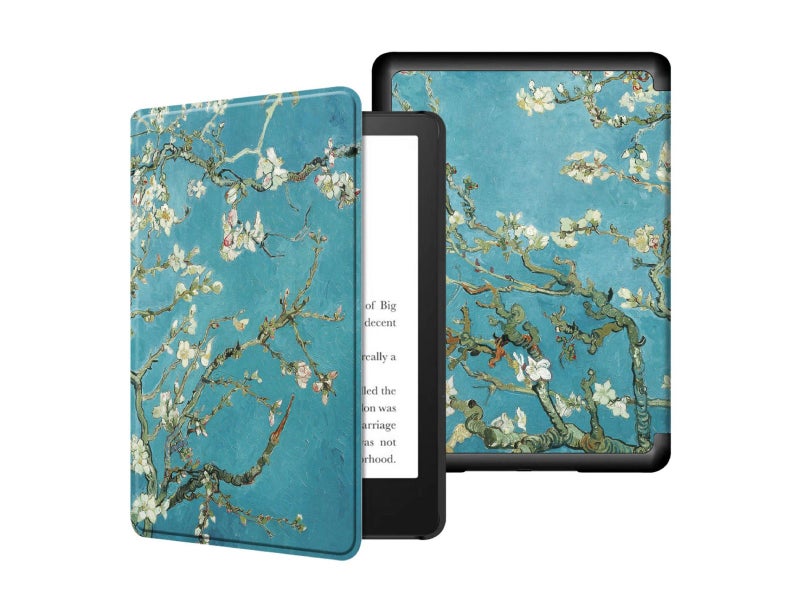 Kindle Paperwhite Case (11th Generation), Apricot Blossom Carousel 1