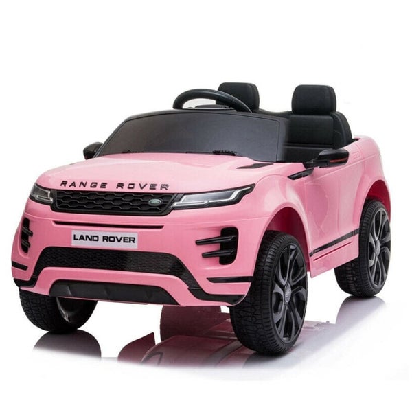 Land Rover Licensed Kids Electric Ride on Car Remote Control - Pink Carousel 1