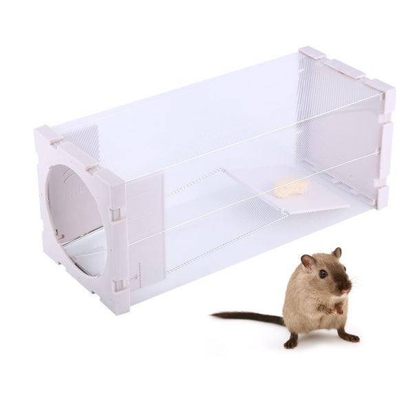 Clear Mini Humane Rat House Mice House Mouse Home for Pet Supplies 29cm Carousel 1