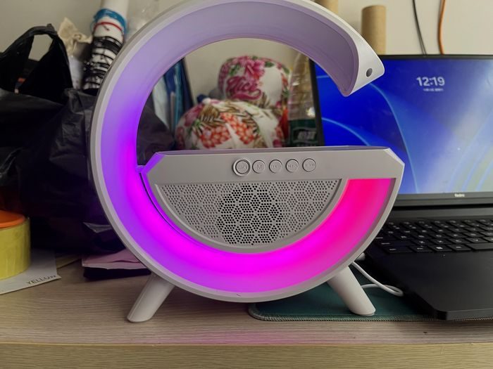 Windmill Kids - Rainbow Music Lamp Bluetooth Speaker & Wireless Charger Carousel 1