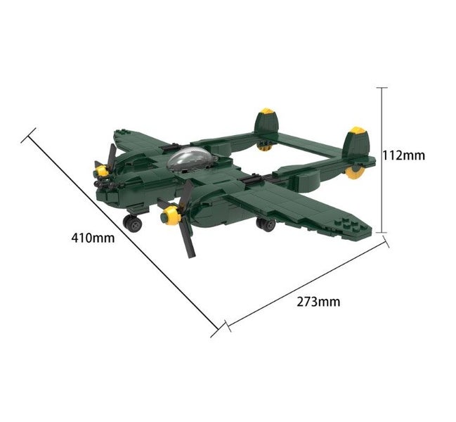 Thunder Fighter Building Blocks, 502PCS. Carousel 2