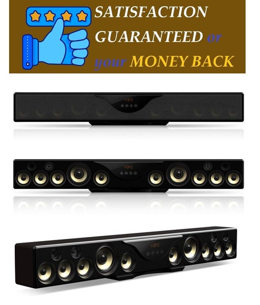 HyperSound 5.1CH WiFi / Bluetooth Soundbar - Intelligent Home Theatre System Carousel 1