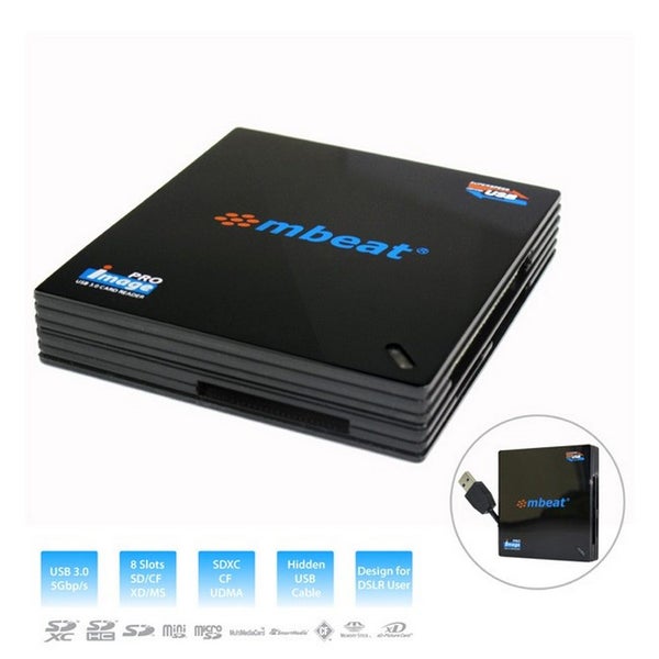 Mbeat USB3.0 Multi Card Reader Super Speed Carousel 1