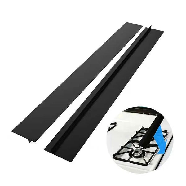 2PCS Kitchen Silicone Stove Counter Gap-Cover Oven Guard Spill Seal Slit Filler Carousel 7