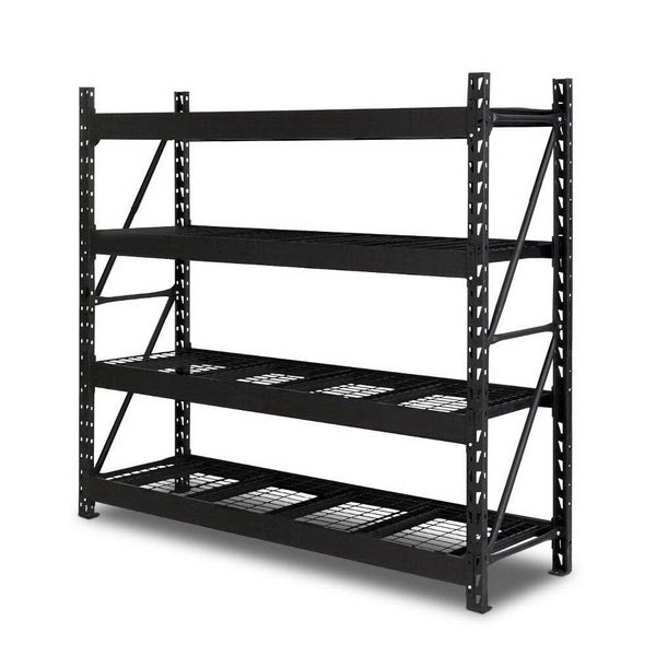 Giantz 2m Warehouse Racking Shelving Heavy Duty Steel Garage Storage Rack Carousel 1
