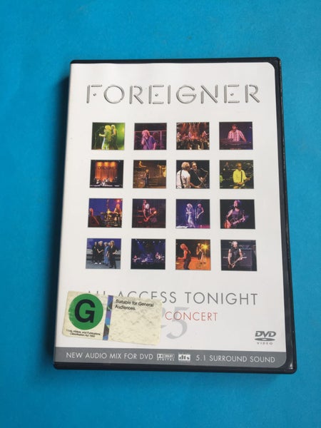 Foreigner: All Access Tonight - Live In Concert Carousel 1