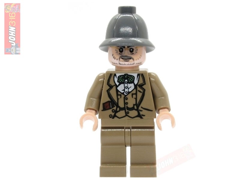 AWESOME LEGO INDIANA JONES MINIFIGURE - HENRY JONES SENIOR Carousel 1