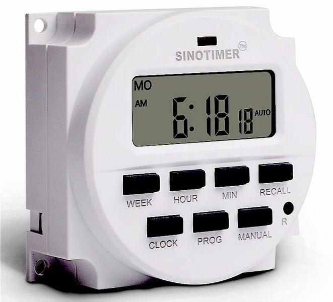 7 day New 20A Model 618-N4 12v. Free connectors Easy to Program Sino Timer Carousel 1