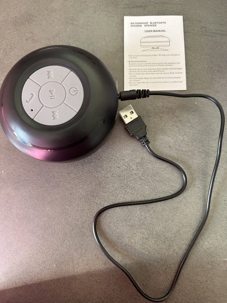 Waterproof Wireless BT Shower Speaker Carousel 1