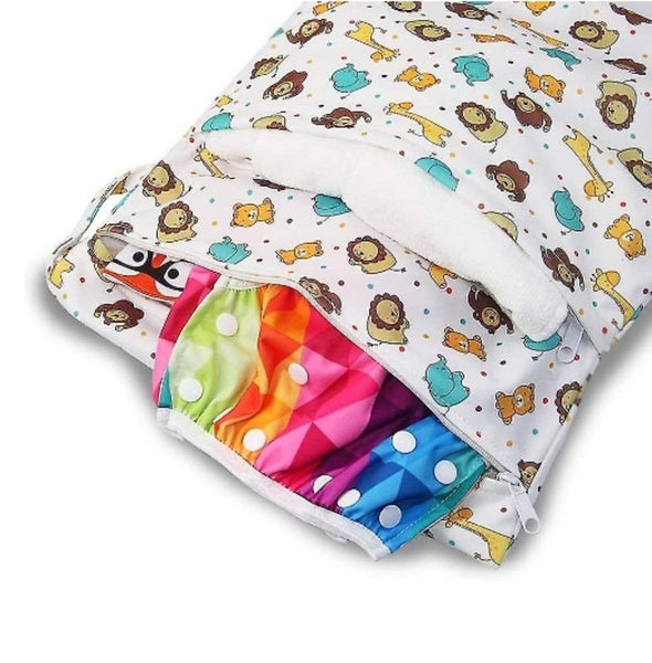 Nappy Bag Wet Dry Changing Diaper Bag Wet Bags I2534A2 Carousel 7