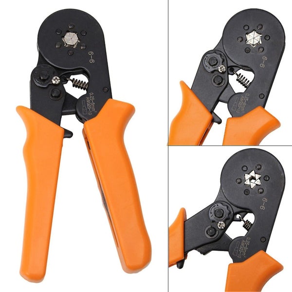 Terminal Crimping Tool Bootlace Ferrule Crimper Wire End Cord Pliers 0.25-6 Mm2 Carousel 2