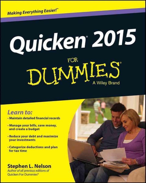 Quicken 2015 For Dummies by Stephen L. Nelson - Paperback Carousel 1