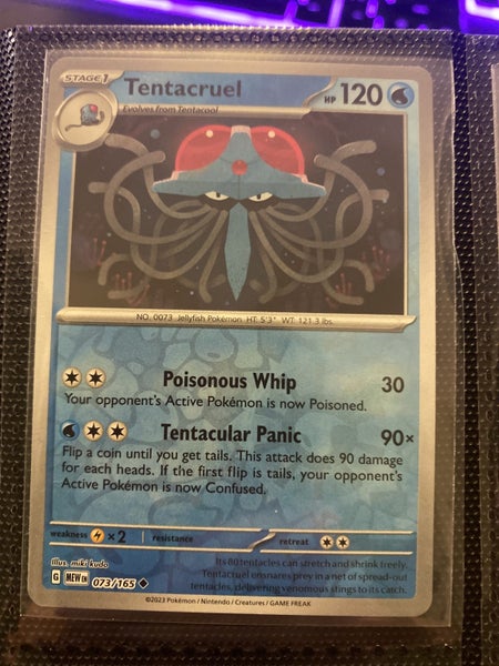 Tentacruel reverse holo - Pokémon 151 Carousel 1