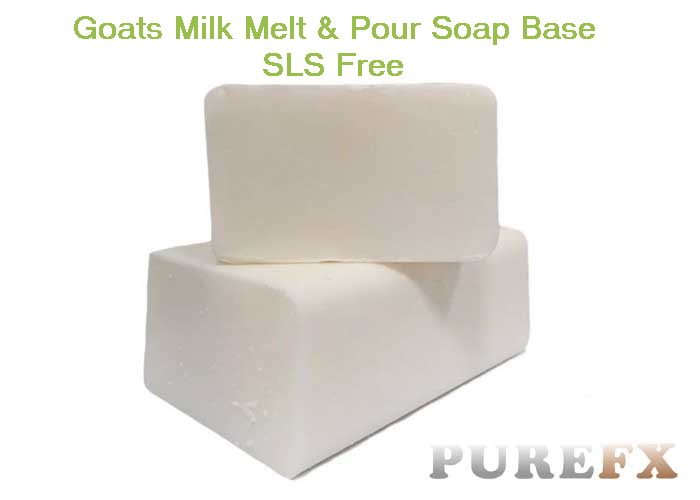 1kg Soap Base / Goats Milk SLS free (Melt and Pour) Carousel 1