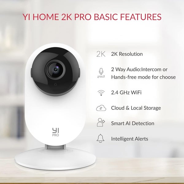 YI Home 2K Pro Smart Camera with Night Vision & AI Detection Carousel 2