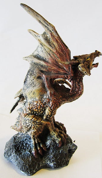 Small gold and brown dragon Carousel 2