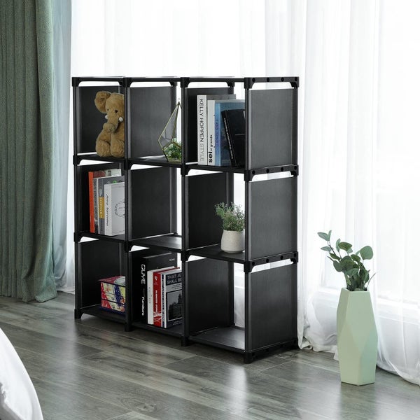 9 Cube Modular Storage Shelves Carousel 9