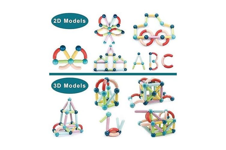 (25 pieces) Magnetic Ball Set, Magic Ball and Magic Wand Educational Toys Carousel 4