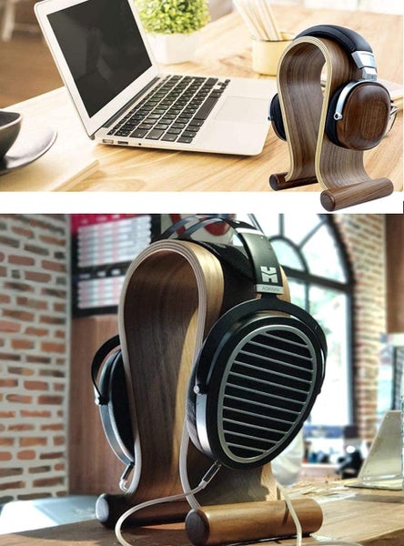 Wooden headphone stand, game headphone stand Carousel 5
