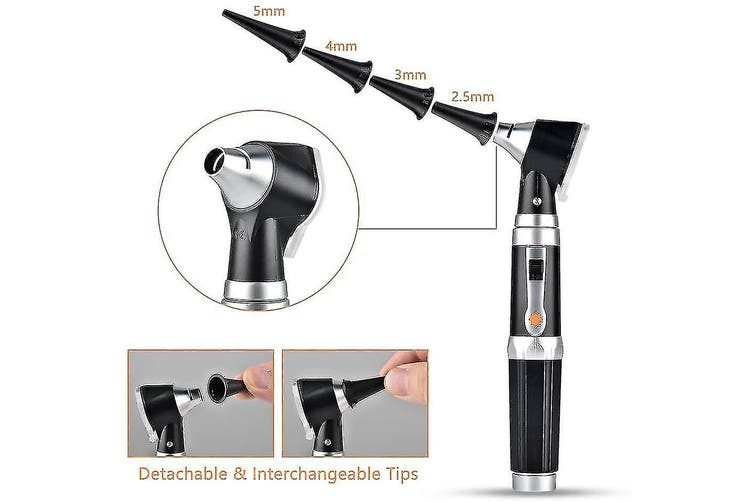 LED Portable Handheld Ear Examination Magnifier with 8 Covers and 1 Storage Box Carousel 2