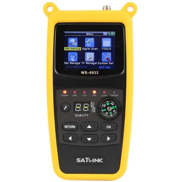 WS-6933 DVB-S2 FTA C&KU Band Digital Satellite Meter Finder Carousel 1
