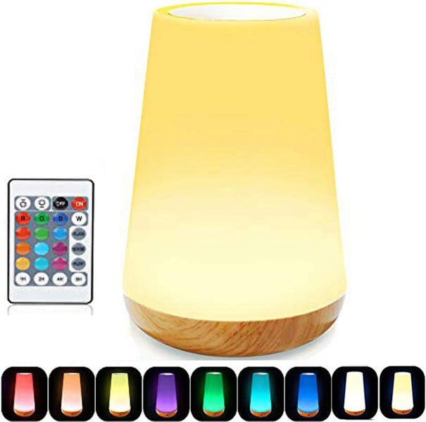 LED Night Light Touch Lamp Bedside Table Lamp for Kids Bedroom Carousel 1