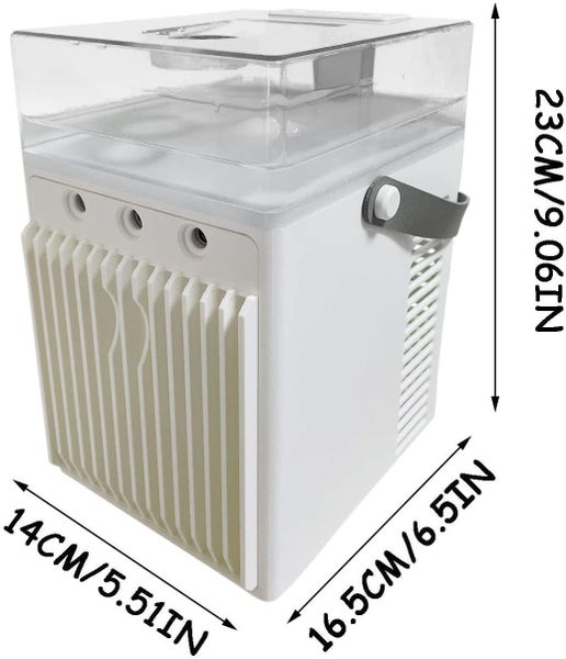 Portable Air Conditioner Powerful Air Cooler Fan 3 Air Speeds Mode Fan Carousel 2