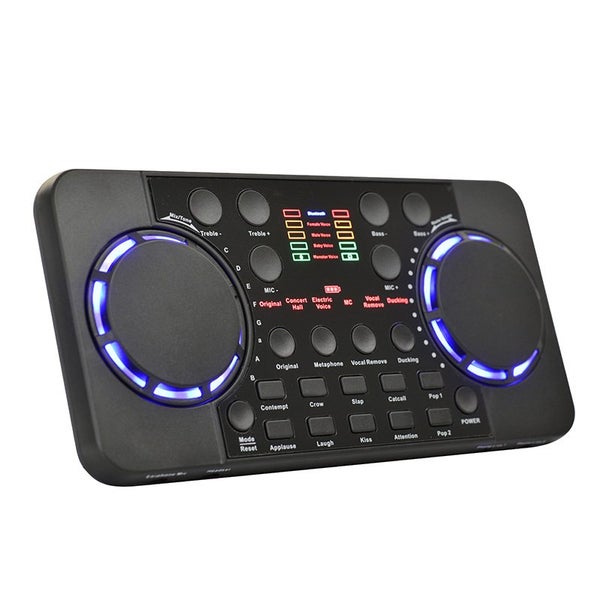 Live Sound Card Bluetooth 4.0 V300 Pro Phone Computer Sound Card Noise Reduction Carousel 1