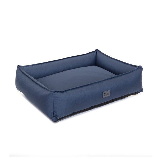 Superior Pet Goods Ripstop Durable Dog Lounger Bed Bondi Blue Mini 67x44x23cm Carousel 1